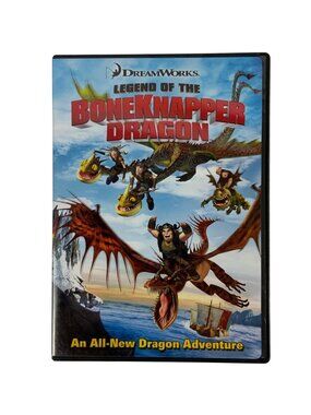 DreamWorks Legend Of The Boneknapper Dragon DVD 2010